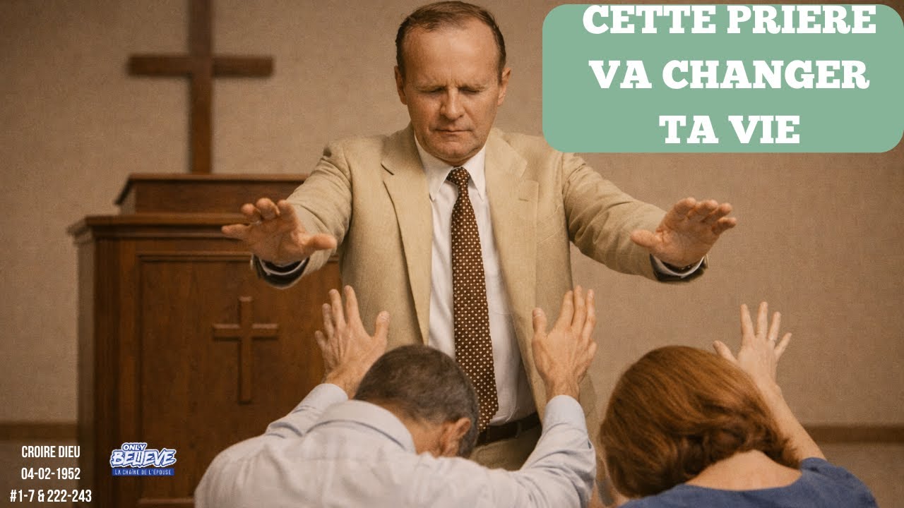 Cette prière va changer ta vie et te guérir contre toutes les maladies.