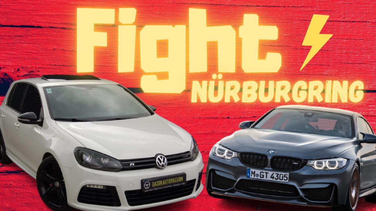 Nürburgring Golf 6R VS BMW M4