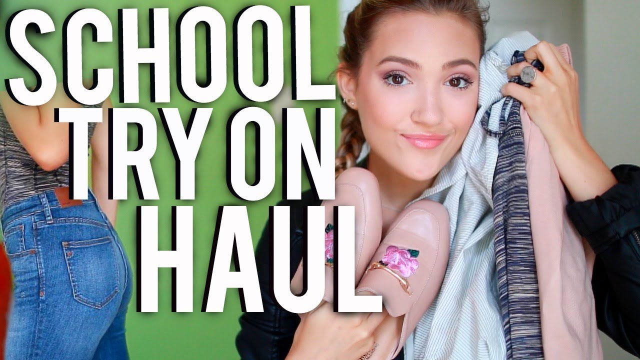 Back To School Try On Clothing Haul! Clothing Haul for School 2017!