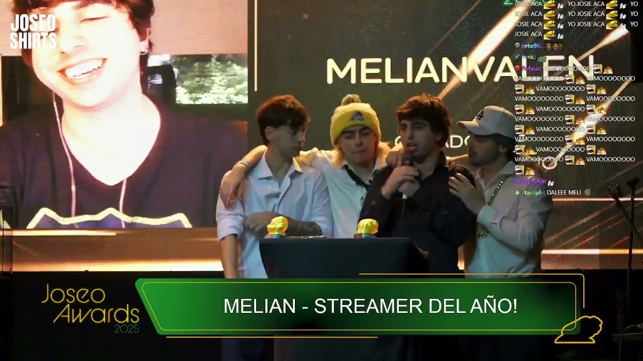 MELIANVALEN STREAMER DEL AÑO JOSEO AWARDS