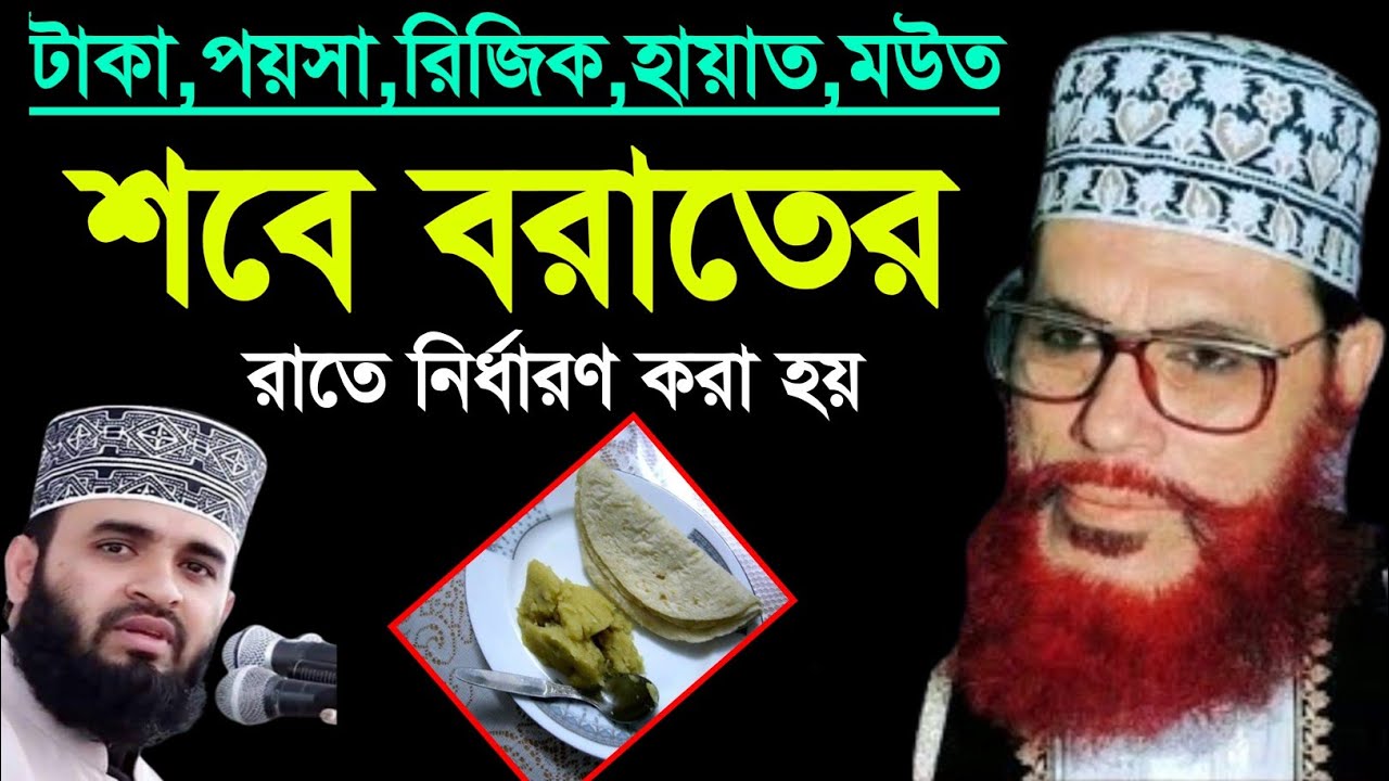 শবে বরাতের রাতে ভাগ্য নির্ধারণ করা হবে | Allama Delwar Hossain saidi waz | Delwar Hossain saidi