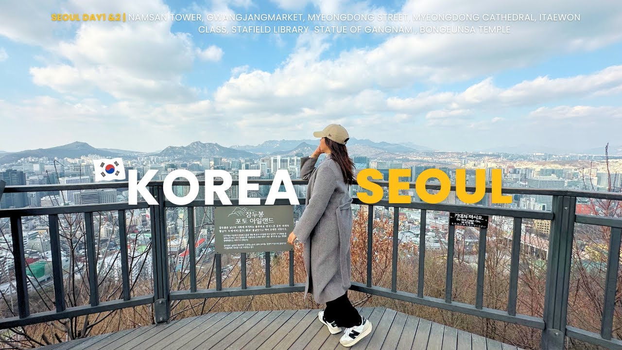 Seoul travel vlog | What to do in SEOUL for 3 days! | 2024 Korea Travel Vlog | Part 1