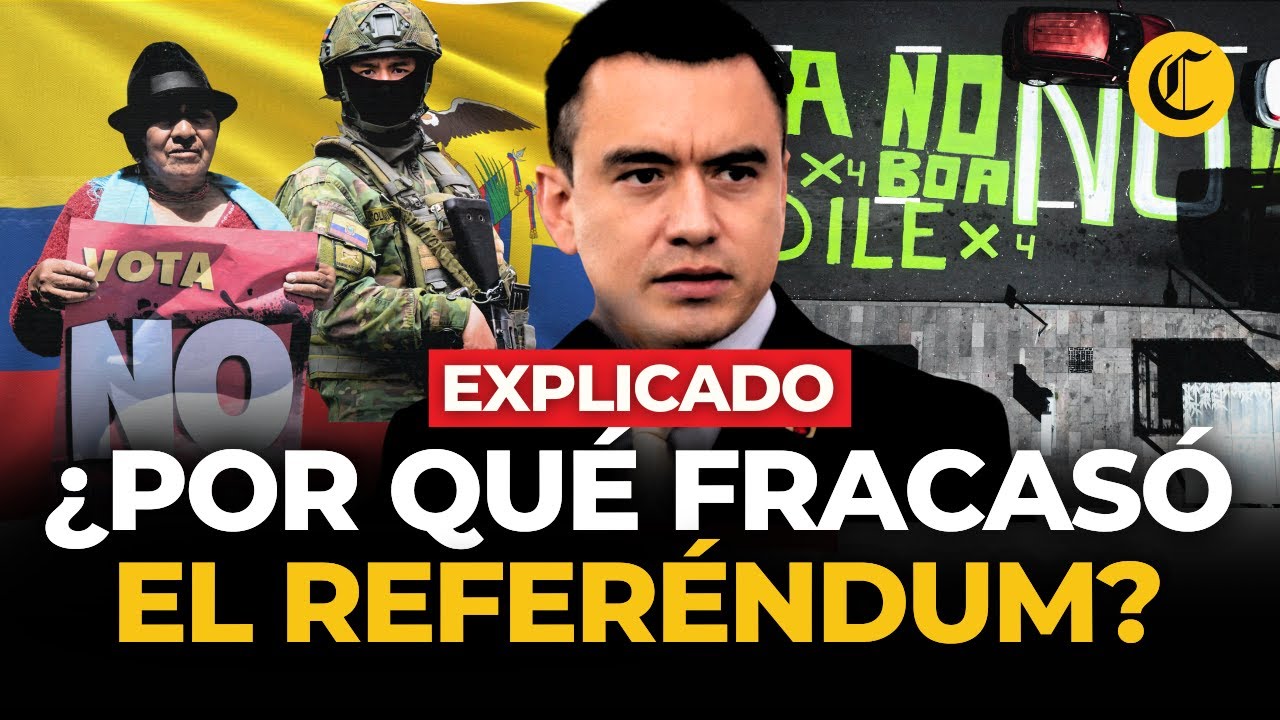 Ecuador vot&oacute; 