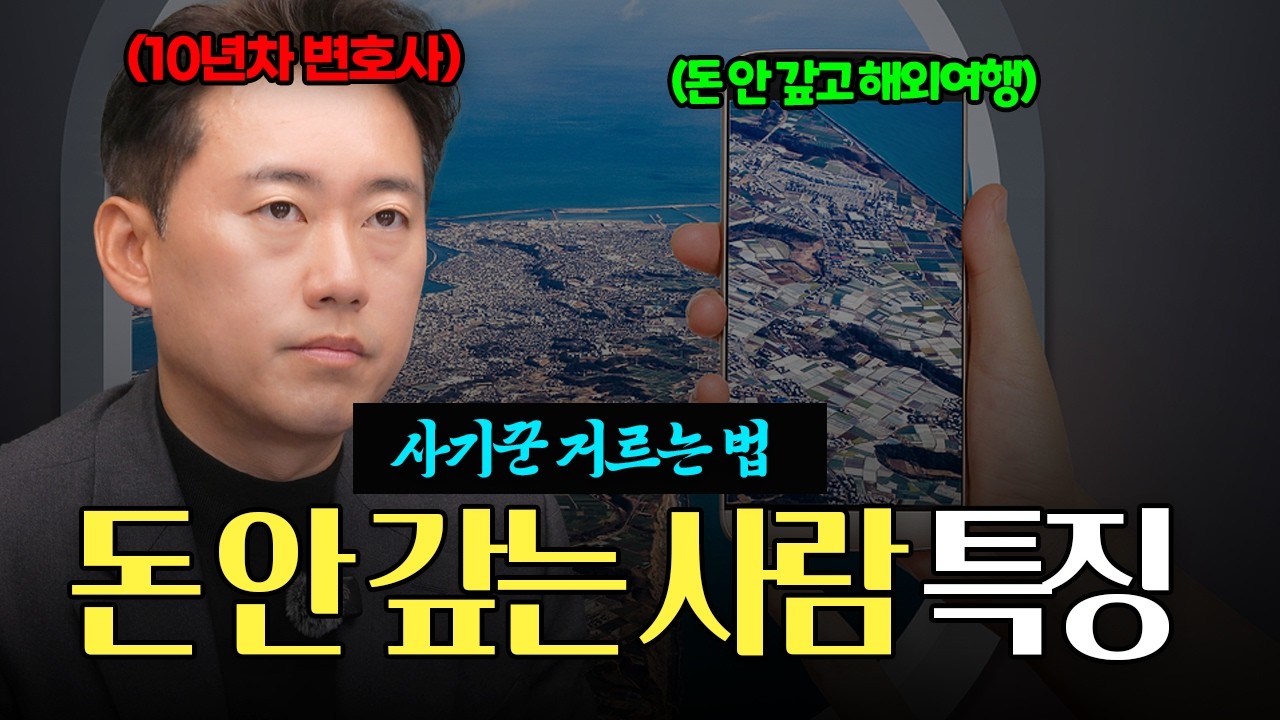 돈을 빌리고 안 갚는 이유?😒 돈 빌리는 사람들이 가장 많이 하는 말