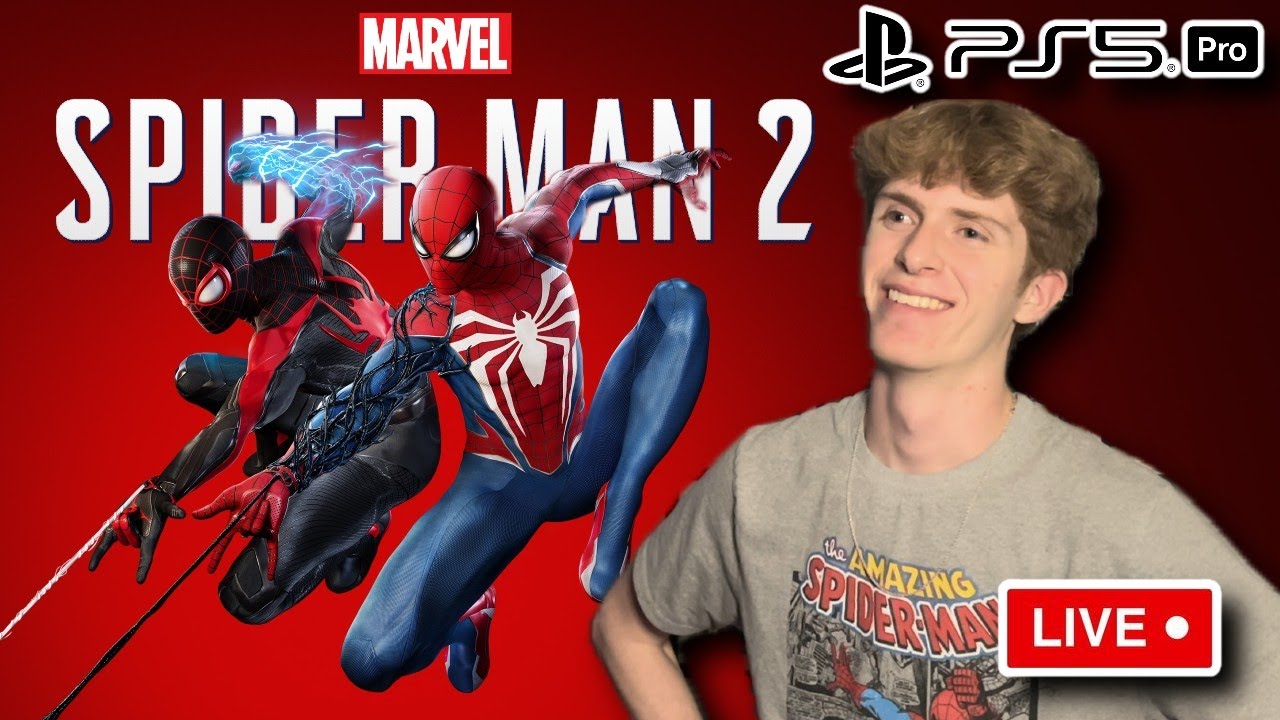 Marvels Spider-Man 2 on PS5 PRO! *LIVE*
