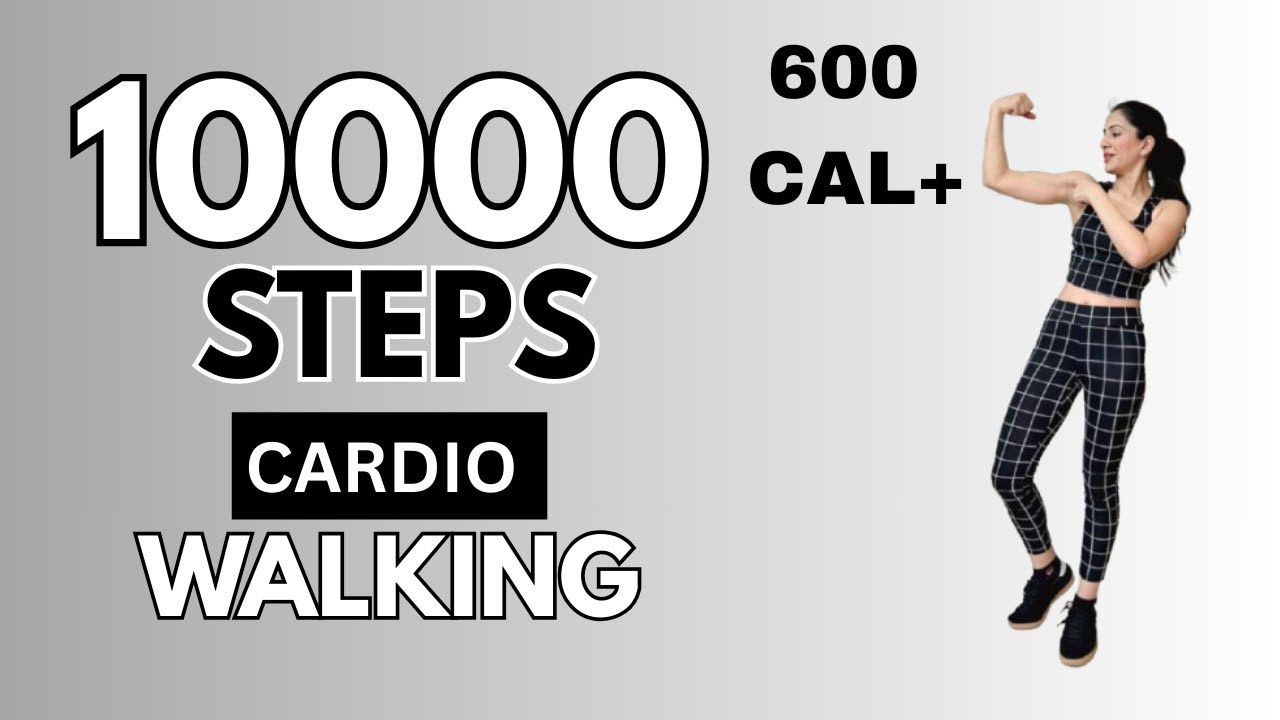 10,000 Steps Walking Cardio Dance Workout 🔥 Fat Burn | Weight Loss | Full Body Cardio