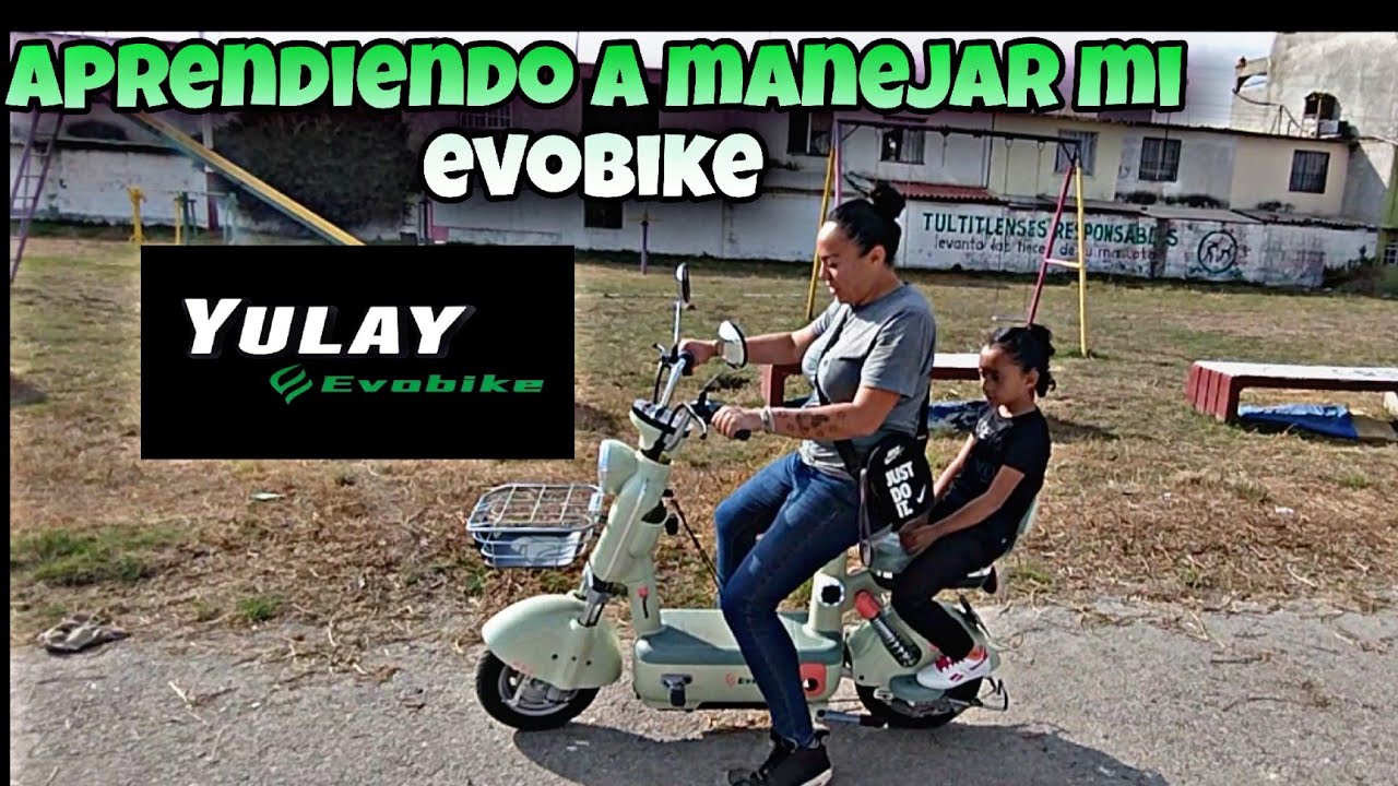 aprendiendo a manejar mi evobike