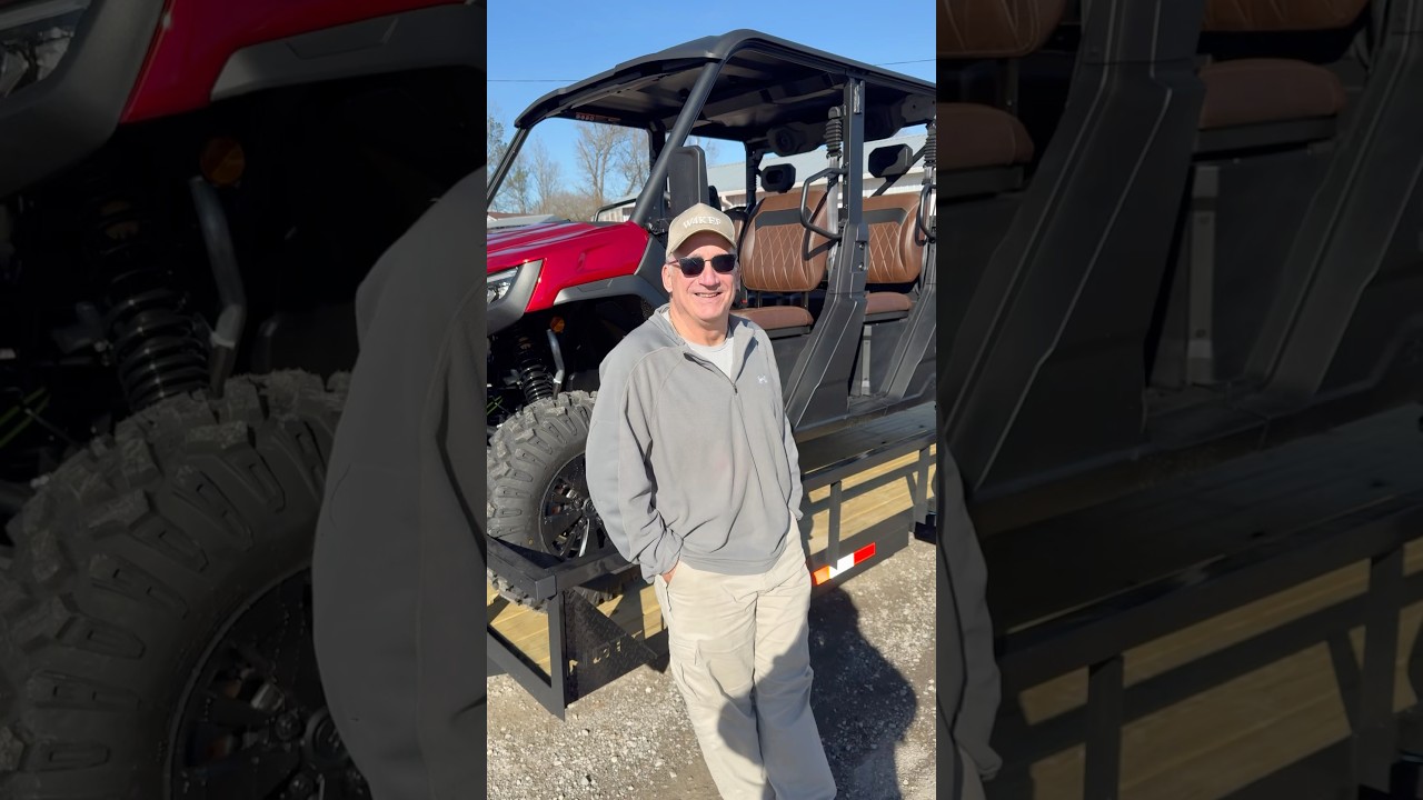 He Drove over 7 hours to get this Pro Model from MSC! #offroad #4x4 #cfmoto #utv #fancy #wow