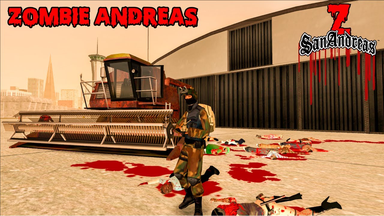 COLHENDO ZUMBIS KKKK Parte 10 - Zumbis em San Andreas ZOMBIE ANDREAS MOD ZUMBI GTA SA