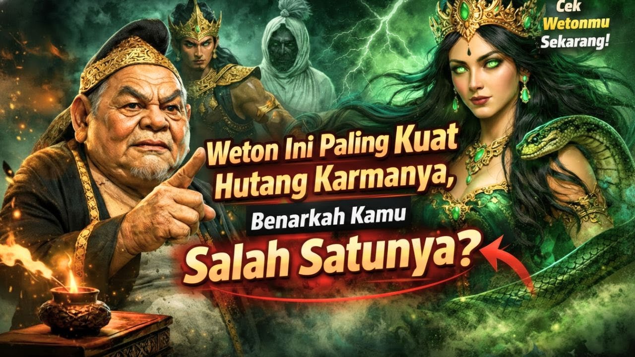 Weton Ini Paling Kuat Hutang Karmanya ❗, BENARKAH KAMU SALAH SATUNYA ❓