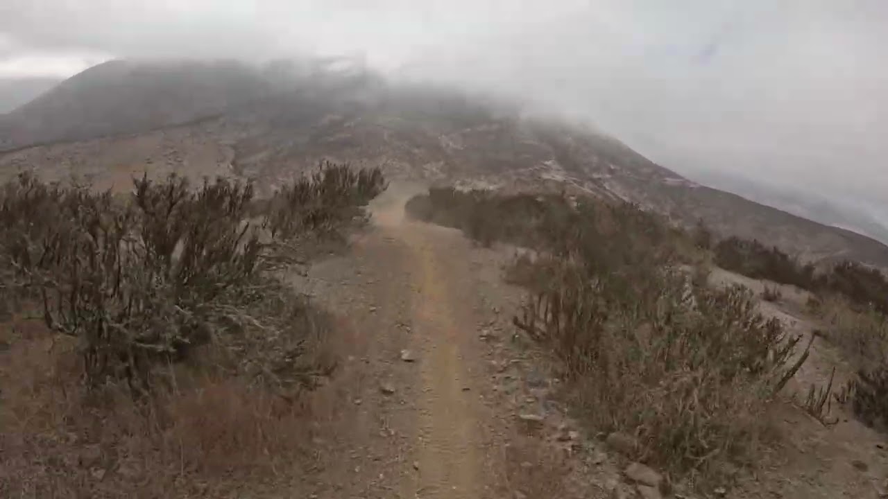 Entreno en huachalume ktm Excf