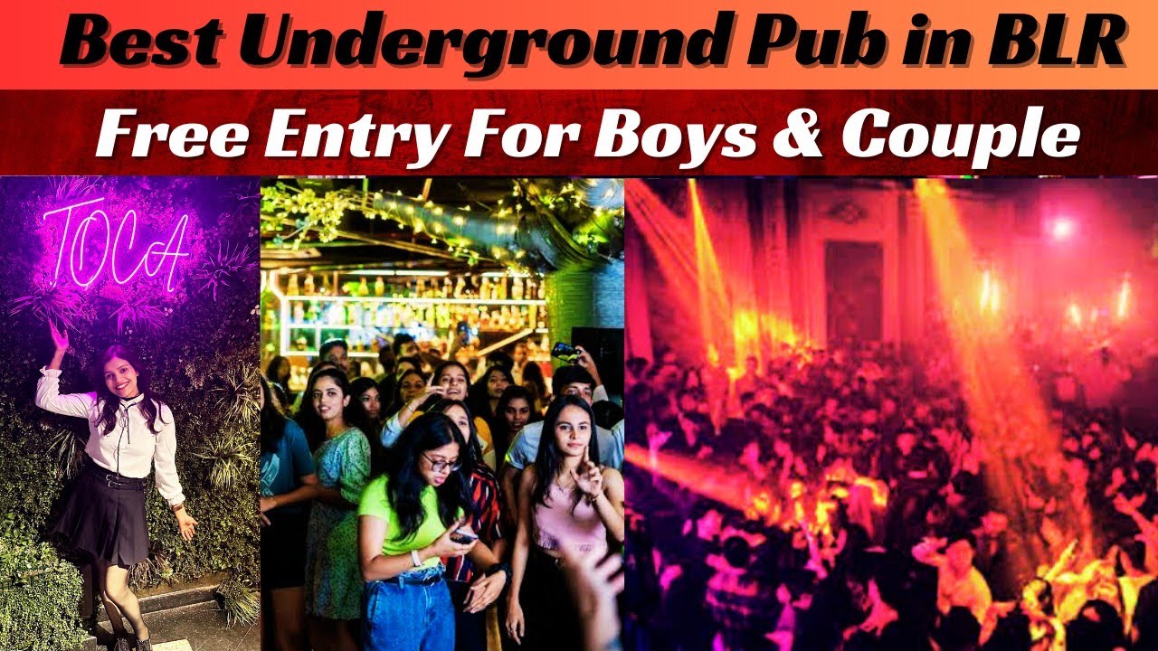 Underground Night Club in Bangalore | Best Girls Night, Unlimited Dance, Free Drinks, Free Entry