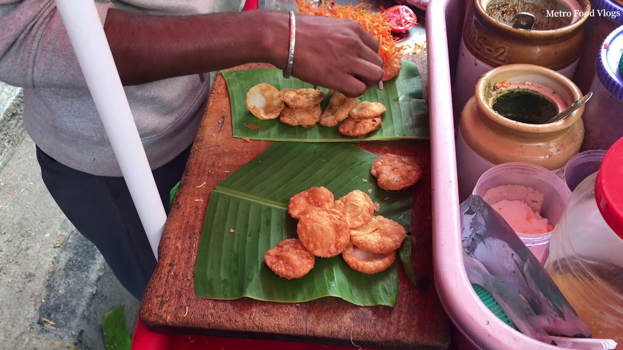 BENGALURU SPECIAL TIKKI AND NIPPAT BUN MASALA ! INDIAN STREET FOOD