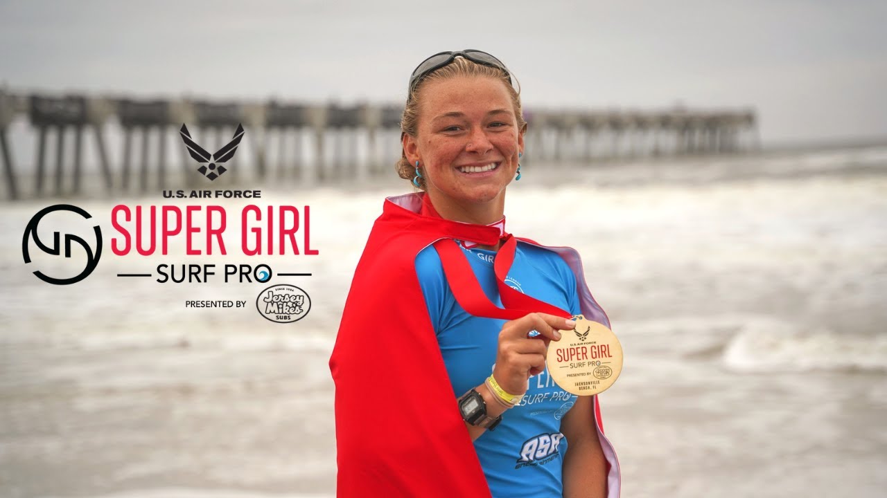 Air Force Super Girl Surf Pro presented by Jersey Mike's // 2024 TV Show // Jacksonville Beach, FL