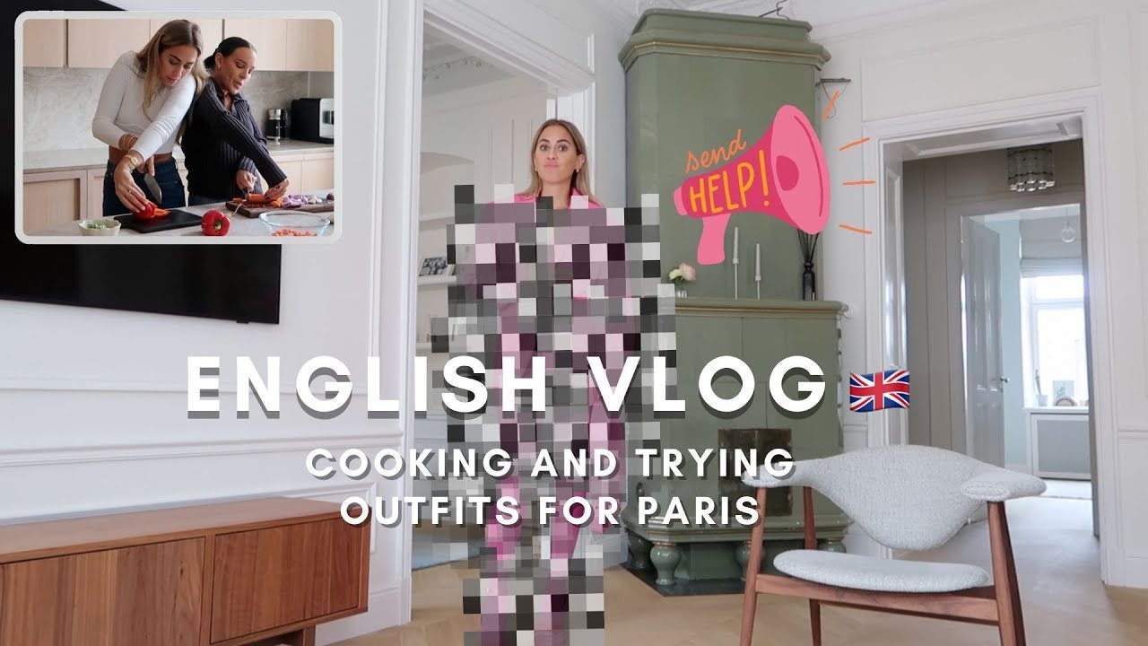 Cooking my fav food and packing for Paris!