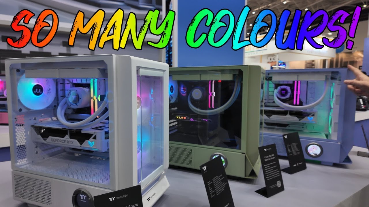 Thermaltake Have So Many New Cases!