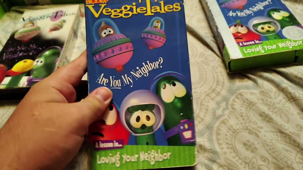My Veggietales / 3-2-1 Penguins!VHS Collection.