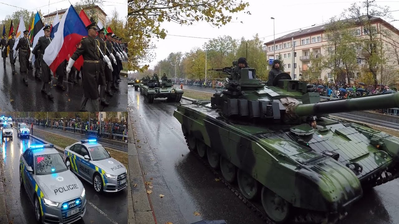 Vojenská přehlídka 2018 praha (Military Parade Czech republic)
