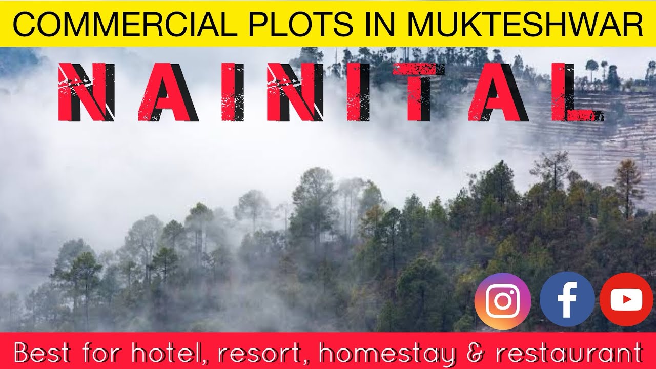 Commercial Plots in Mukteshwar Nainital. Ideal for Hotel Resort Homestay & Restaurants #airbnb