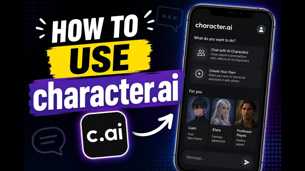 How to Use Character.ai &ndash; The Ultimate Beginner&rsquo;s Guide (You&rsquo;ll Be Addicted in 5 Minutes)