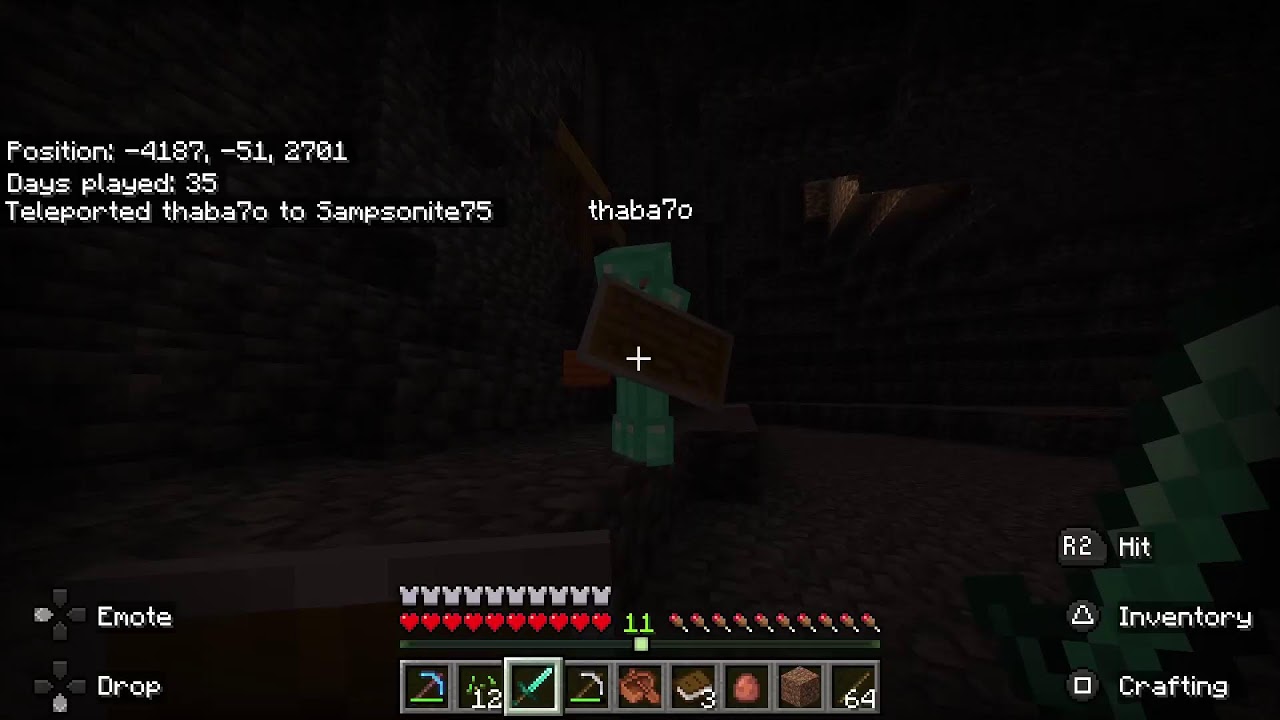 Playing minecraft with veiwers drop gamertag if u wanna play