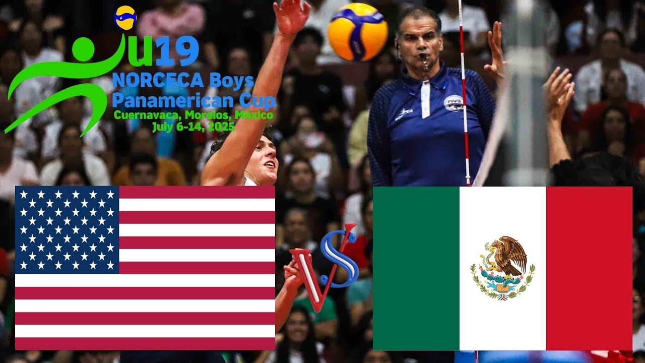 🇺🇸 Estados Unidos vs México 🇲🇽 Final 🥇 Copa Panamericana Masculina Sub-19 2025