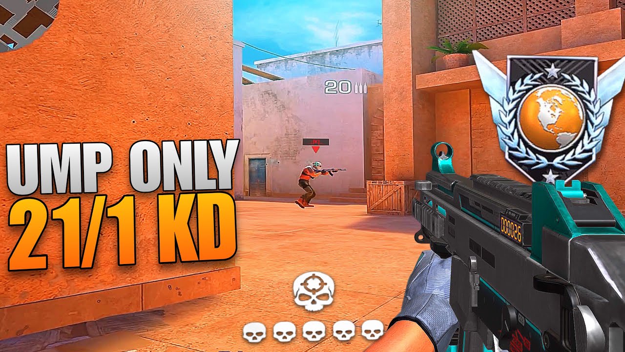 STANDOFF 2 | Full Competitive Match Gameplay AGGRESSIVE UMP ONLY (21/1 KD) | iPad Pro 2020 | 0.38.1