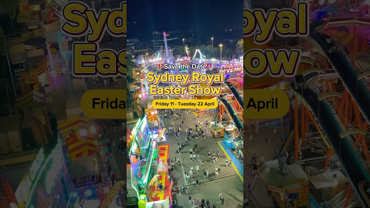 Who is excited for the Sydney Royal Easter Show? 🎡🎢 #sydney #eastershow