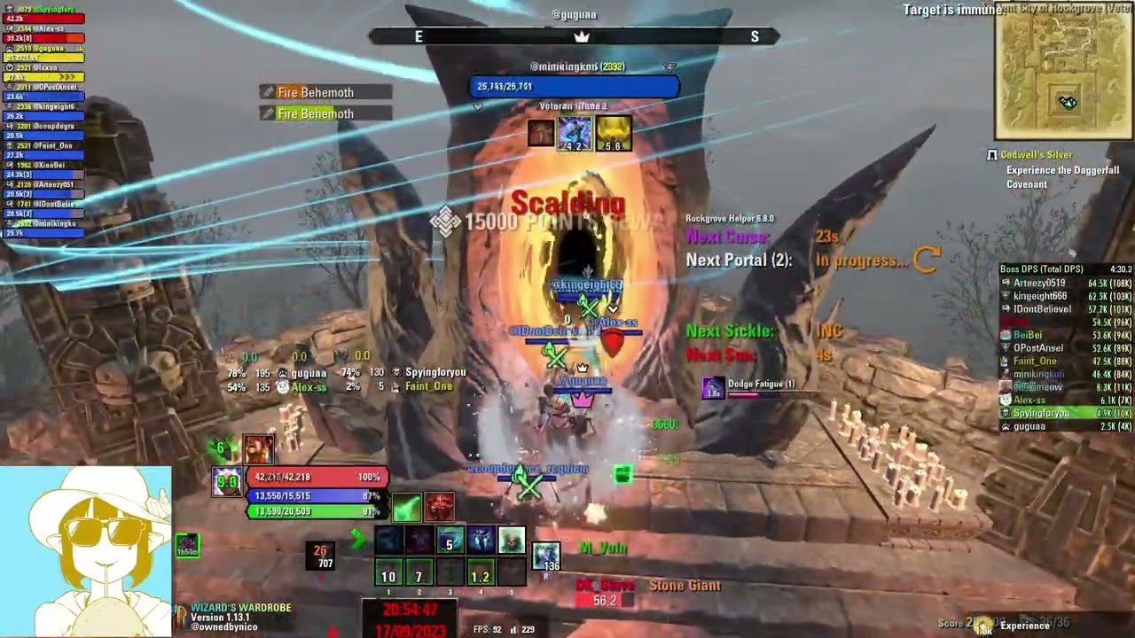 ESO vRG Veteran Rockgrove Trifecta Planesbreaker Necro OOF-Tank U39 Necrom
