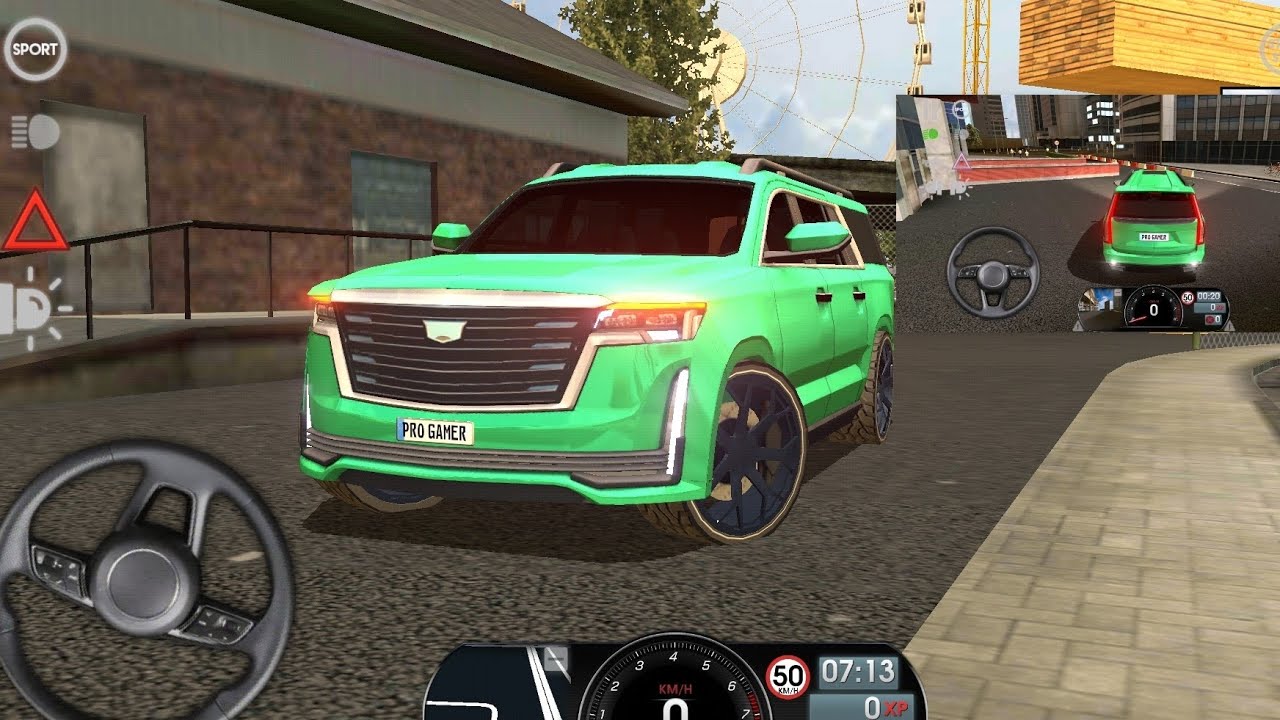 Cadillac Escalade driving school simulator gameplay 