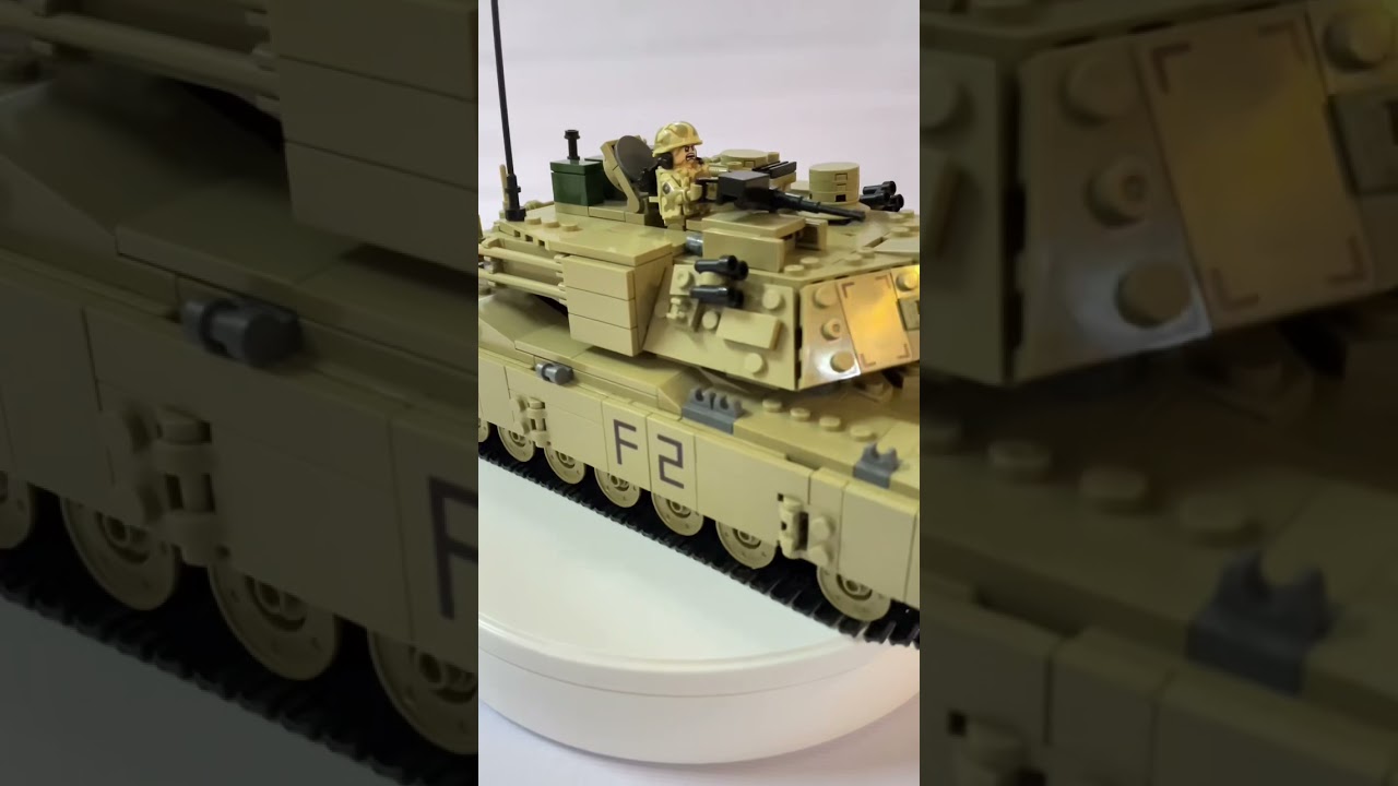 M1A2 Abrams Main battle Tank by kazi  #lego #tank #legotank
