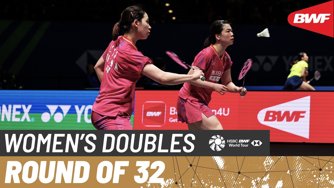 YONEX All England Open 2026 | Li/Luo (CHN) [7] vs Stoeva/Stoeva (BUL) | R32