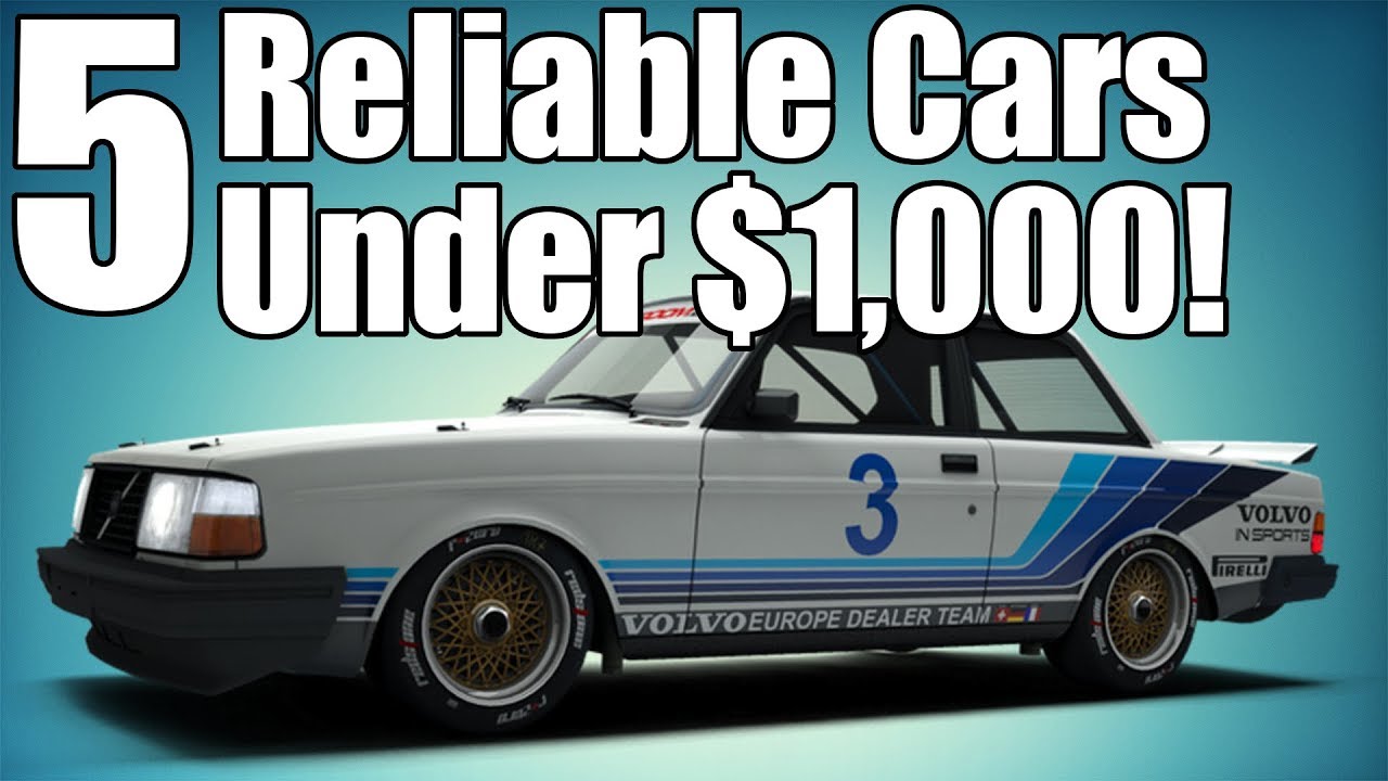 5 Reliable Cars Under $1,000!