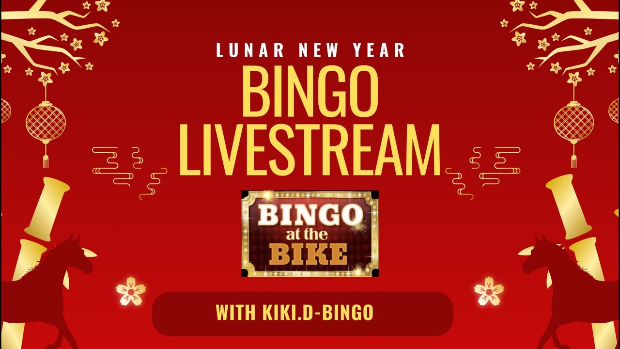 🧧 Lucky Lunar New Year Bingo LIVE! | Bingo at the Bike!