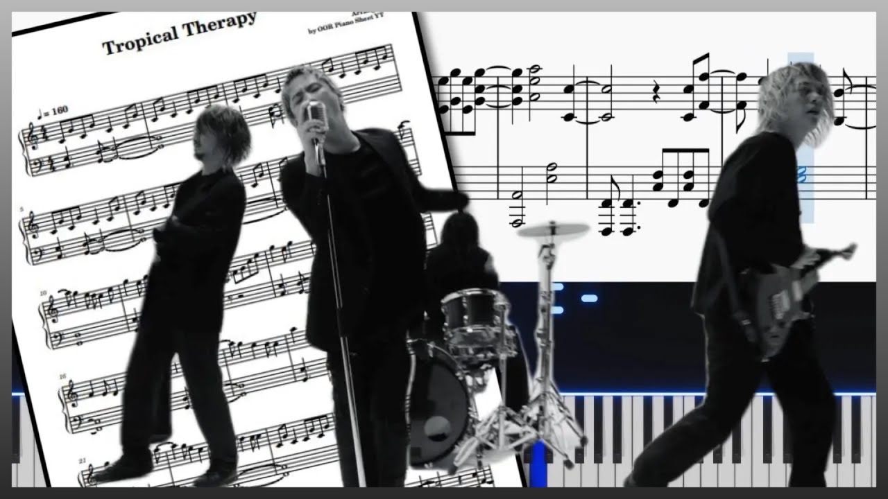 【Piano Sheet】Tropical Therapy / ONE OK ROCK
