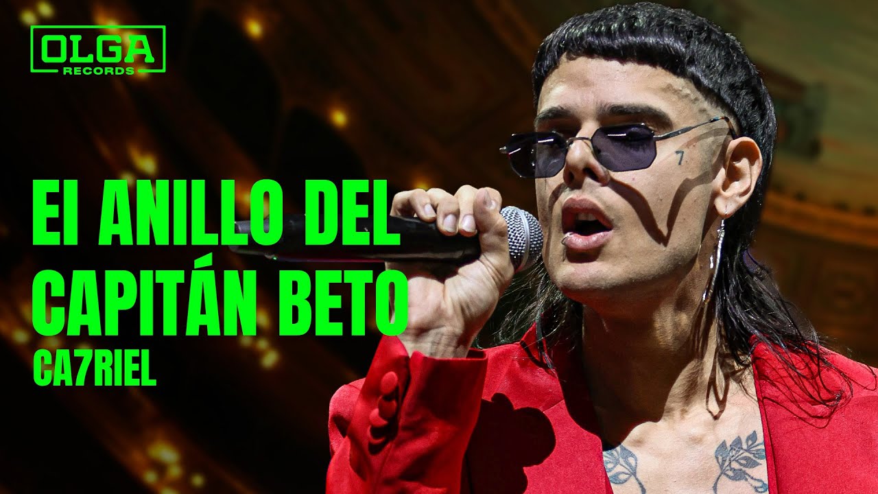 El Anillo del Capitán Beto - CA7RIEL | Invisible (En Vivo - Teatro Colón) | Spinetta Day