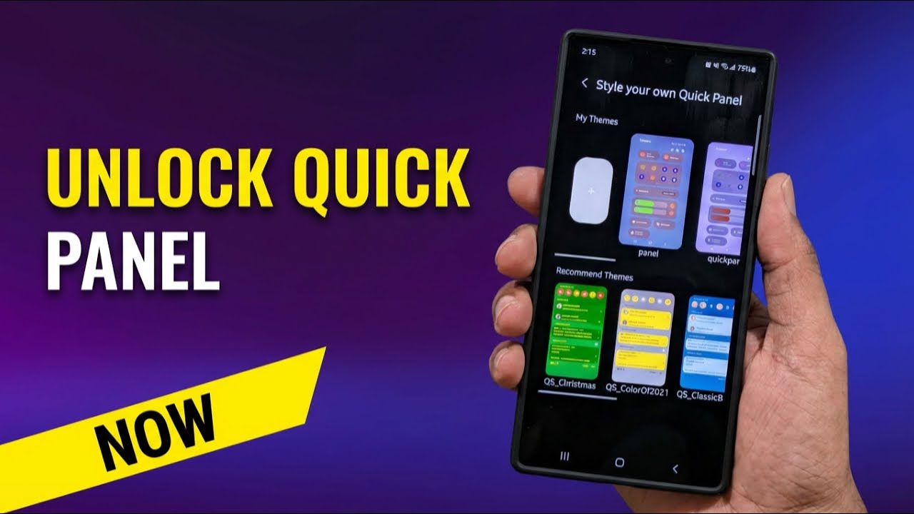 Samsung Phone Next Level Quick Panel Customization | Good Lock Hidden Feature | One UI 8.5