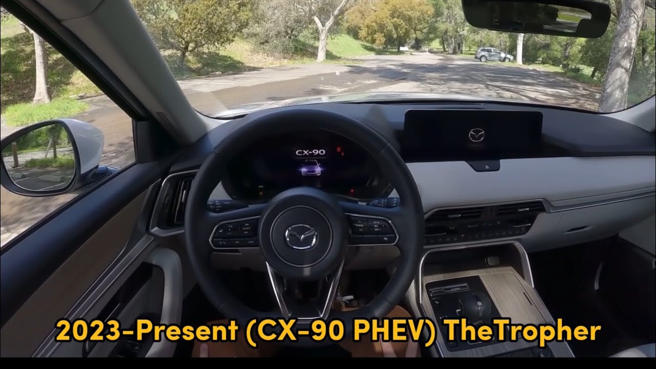 Evolution of Mazda CX-9 & CX-90 Chimes