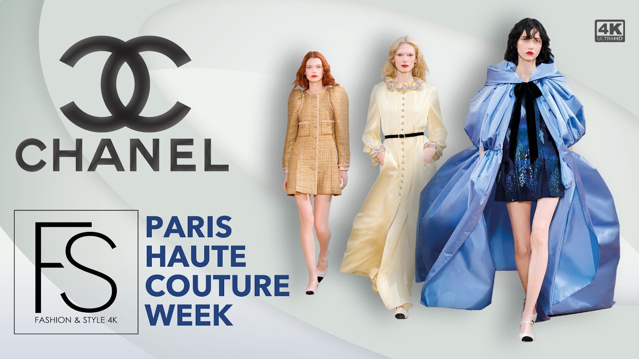 CHANEL Spring-Summer 2025 PARIS HAUTE COUTURE FASHION WEEK Show 4K Felice Nova Noordhoff