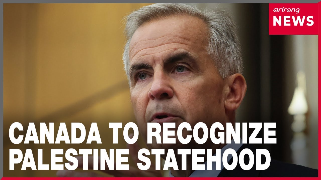 Carney says Canada plans to recognise Palestinian state