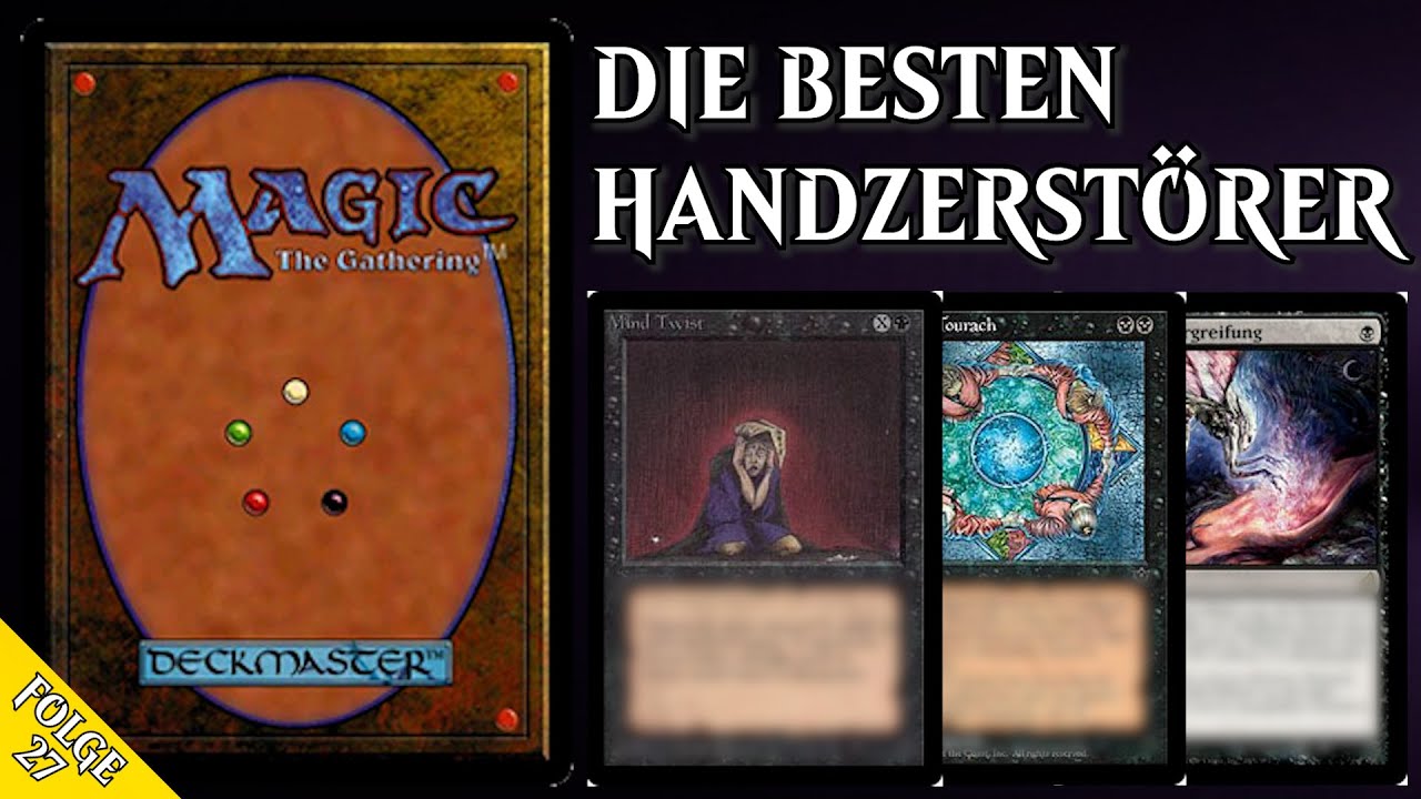 MTG Die besten Hand-Zerstörer | best discard spells | Magic the Gathering deutsch | Trader Commander