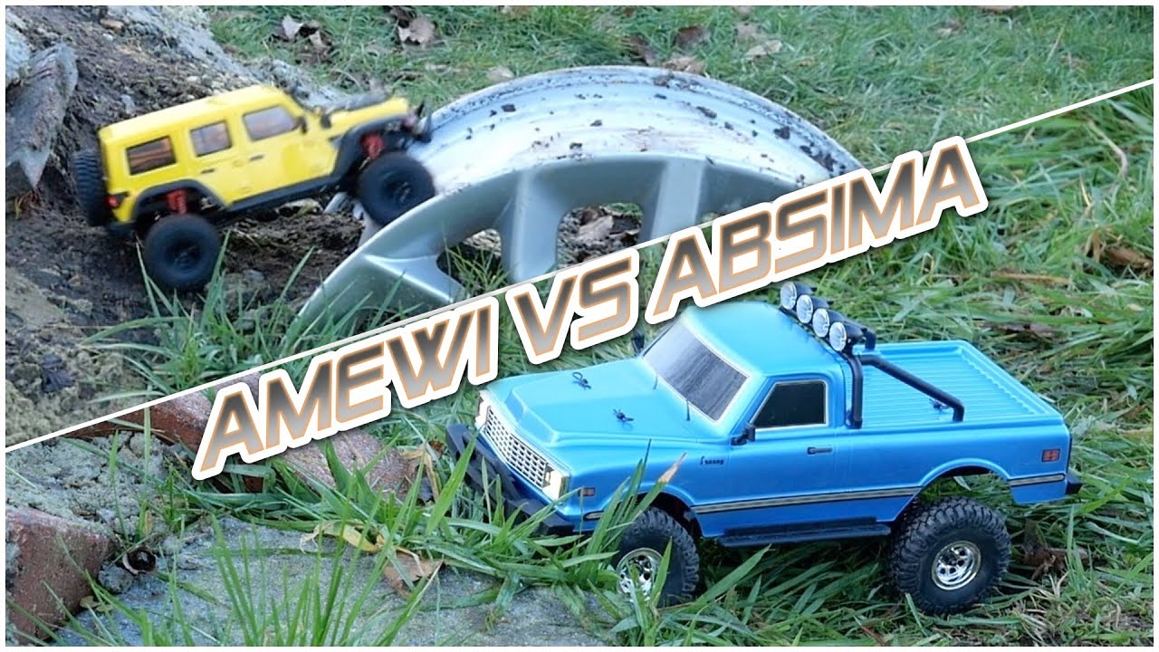 Amewi vs Absima - 1/18 Mini Crawler Vergleich [German]