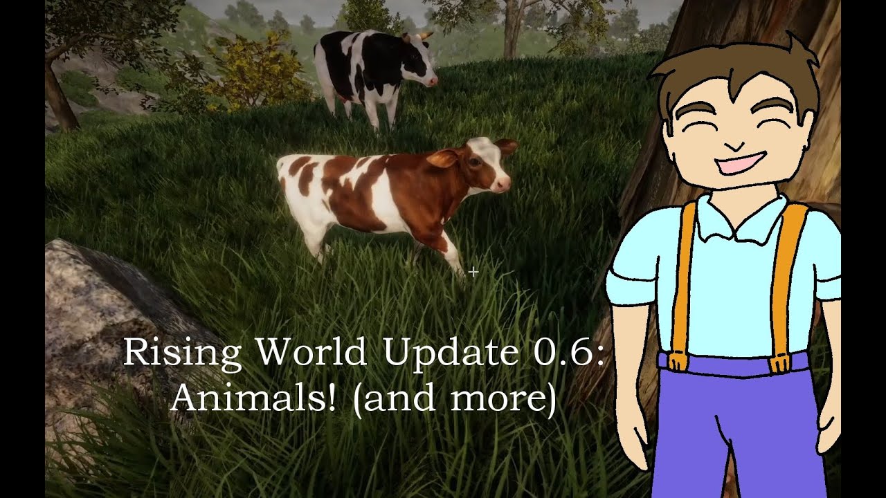 Rising World Update 0.6: Animals! (and more)
