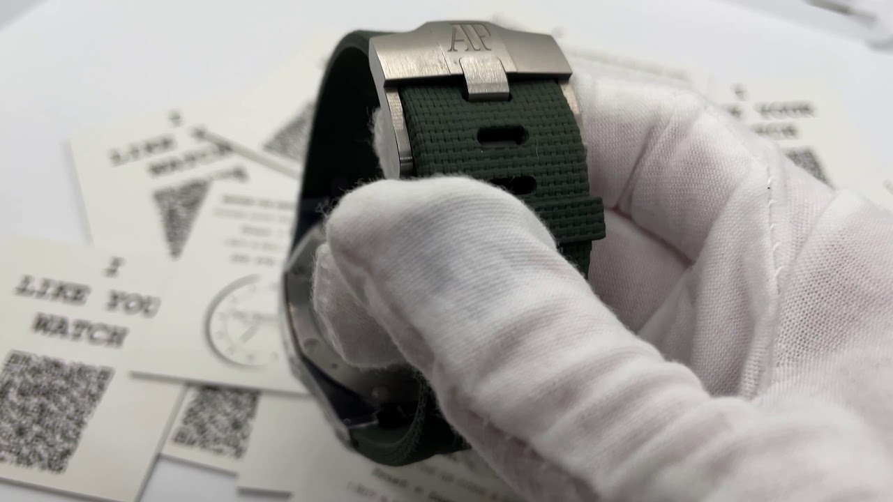 AUDEMARS PIGUET ROYAL OAK GREEN CERAMIC