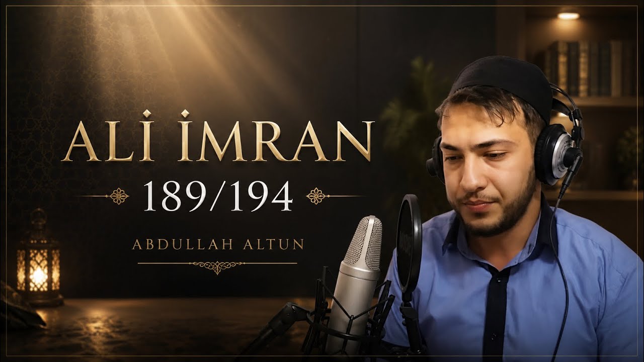 Aşr-ı Şerif Ali İmran 189/194 Abdullah Altun