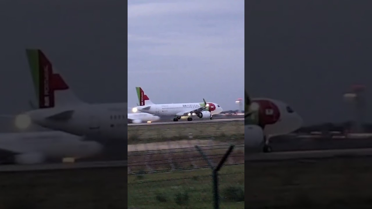 TAP Air portugal A320neo Takeoff at Berlin Brandenburg Airport 