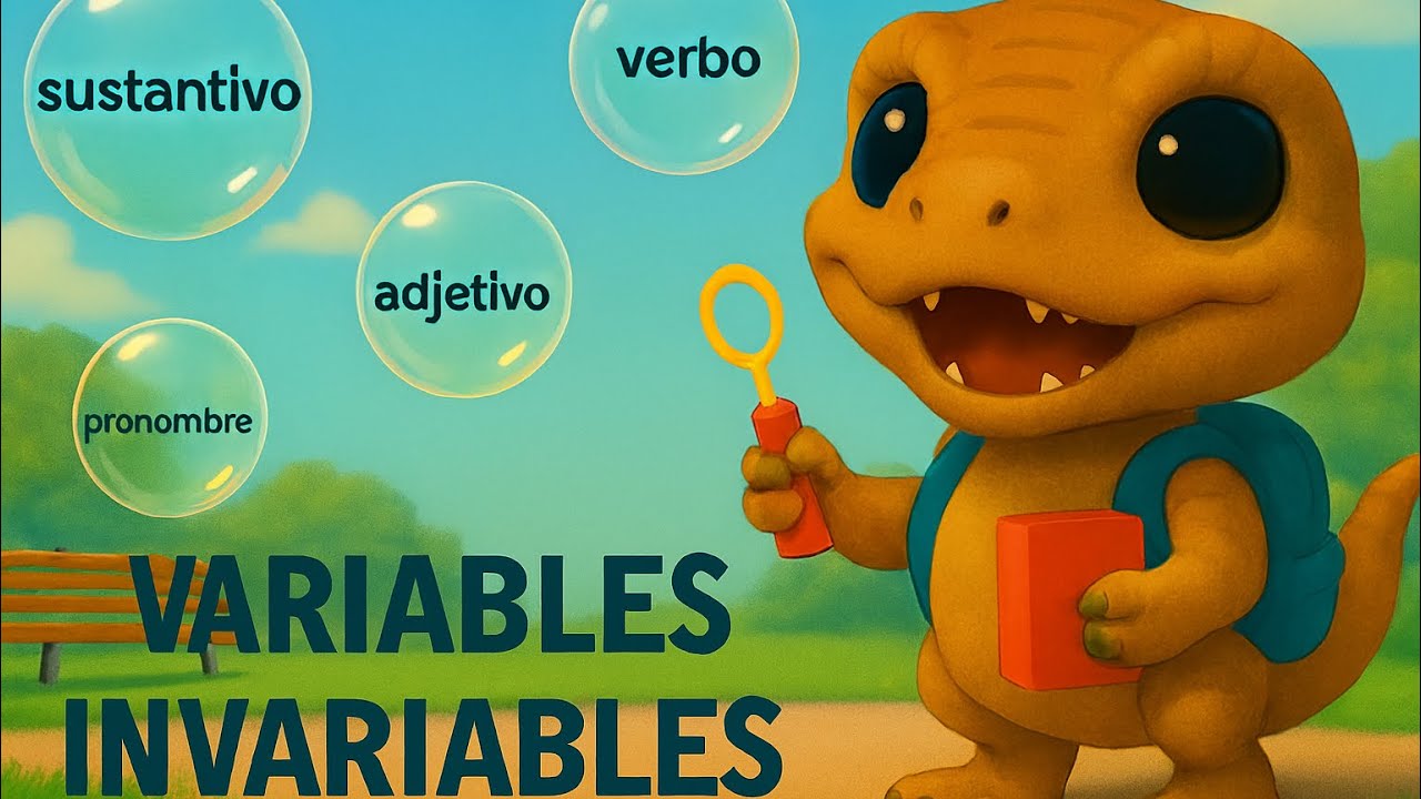 Canta y Aprende: Palabras Variables e Invariables con DinoSabio 🦖🎶