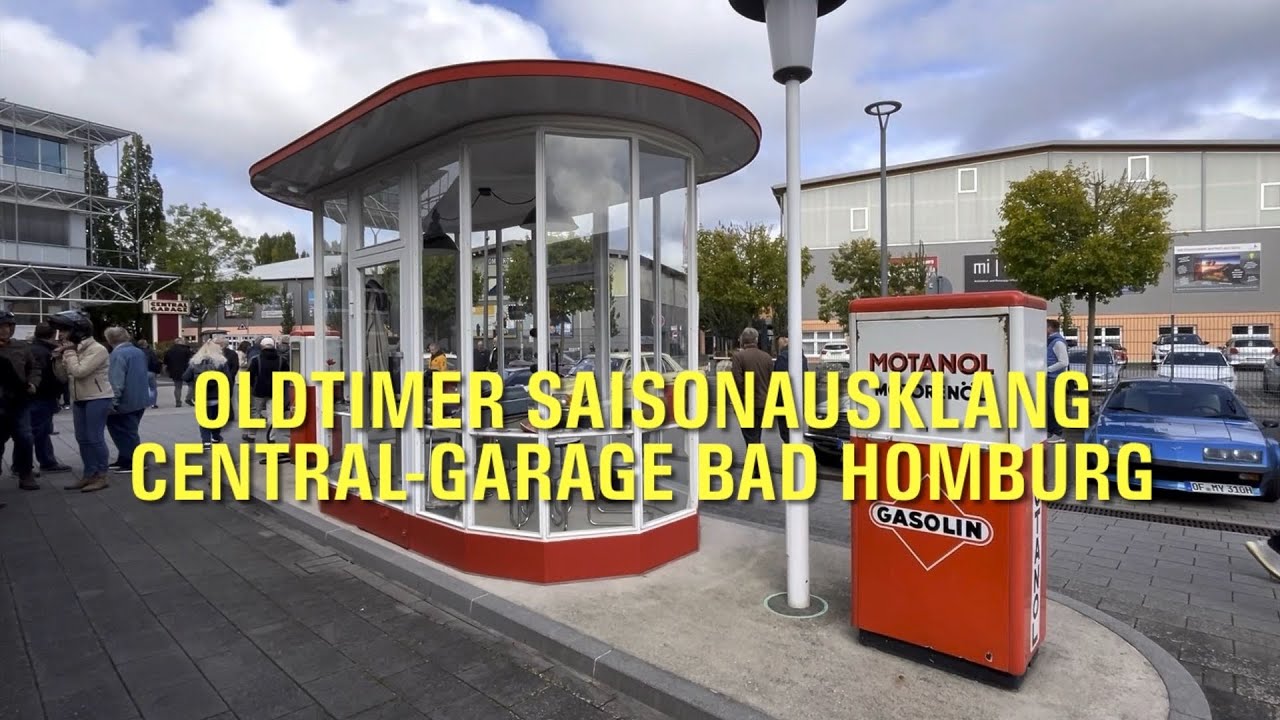 Oldtimertreffen Central Garage Bad Homburg am 06.10.2024 Saisonausklang