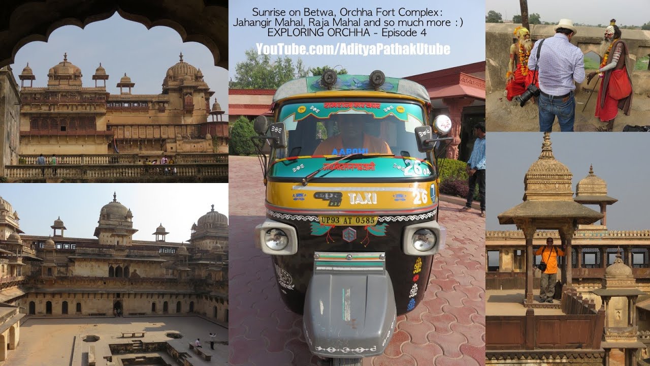 Orchha Fort : Jahangir Mahal, Raja Mahal and more - Exploring Orchha - Episode 4