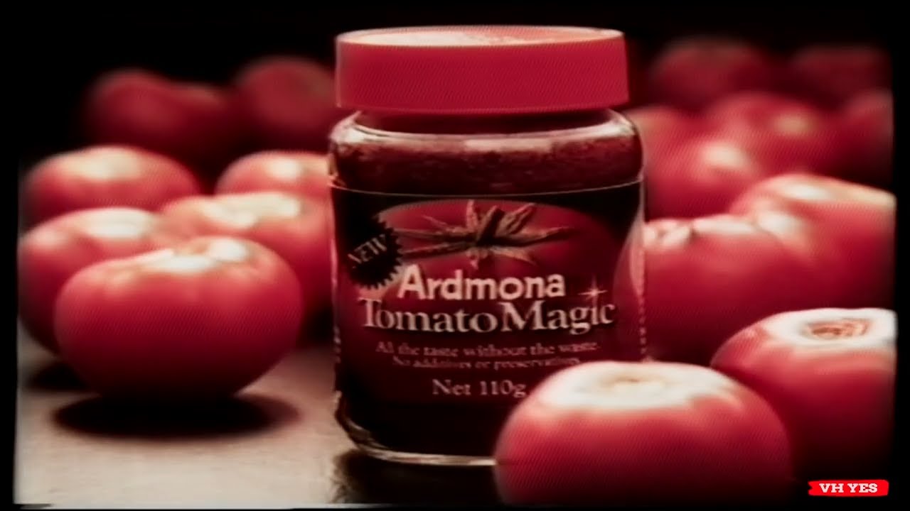 Ardmona Tomato Magic - Australian TV Commercial (1983)